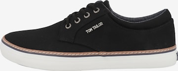 TOM TAILOR Низкие кроссовки в Черный