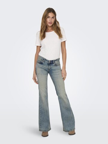 ONLY Flared Jeans 'TIGER' in Blauw