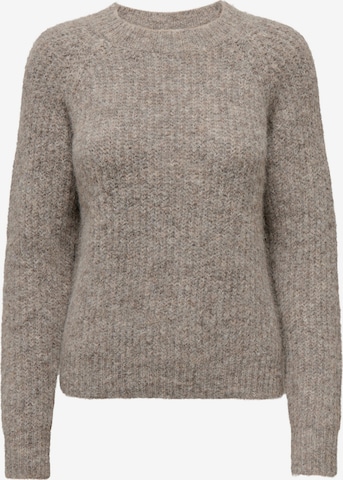 Pull-over 'MAGGIE' ONLY en marron : devant