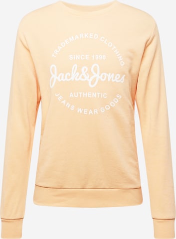 JACK & JONES Μπλούζα φούτερ 'FOREST' σε πορτοκαλί: μπροστά