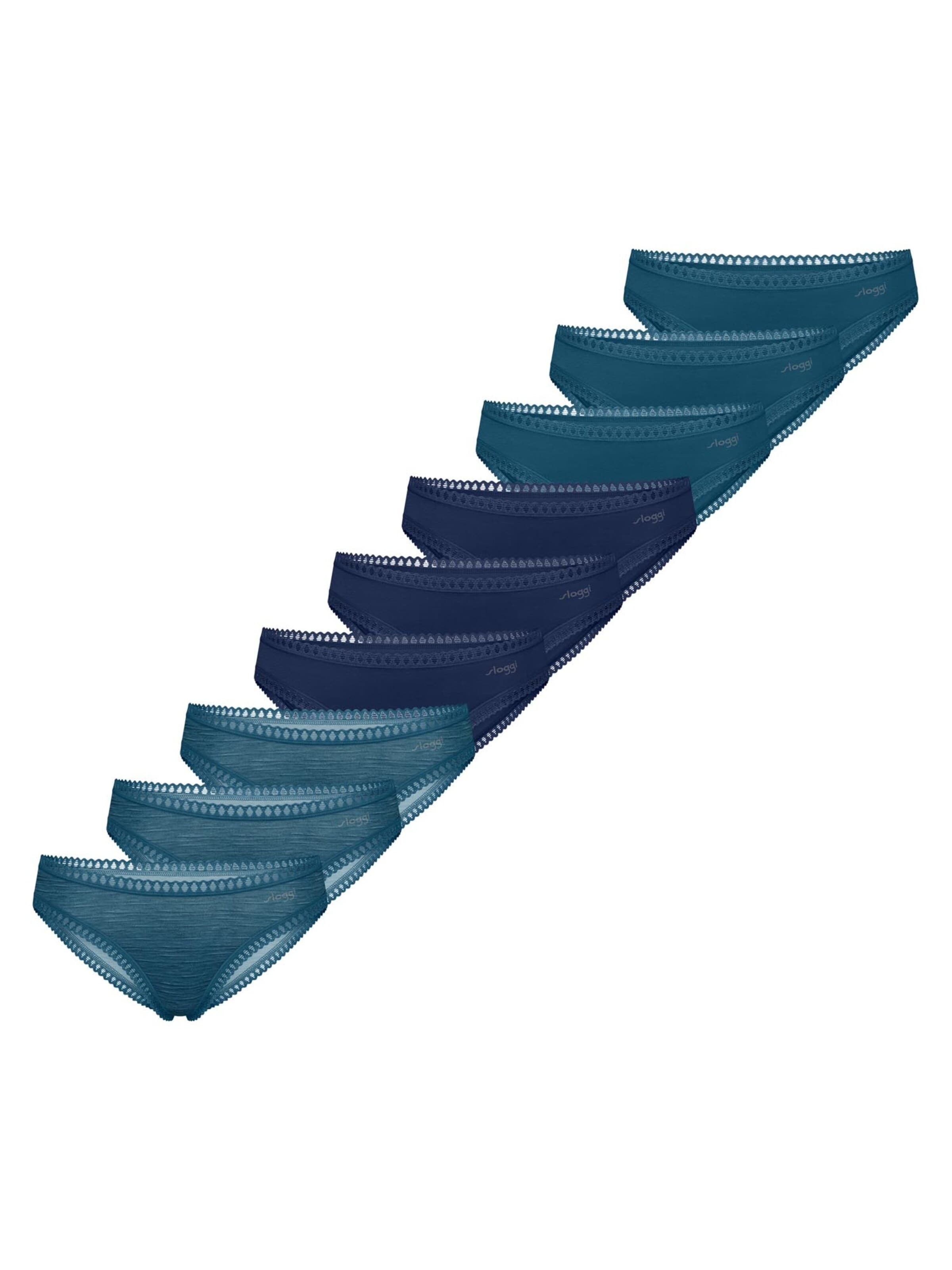 SLOGGI Slip 'GO Crush' in Blauw: voorkant