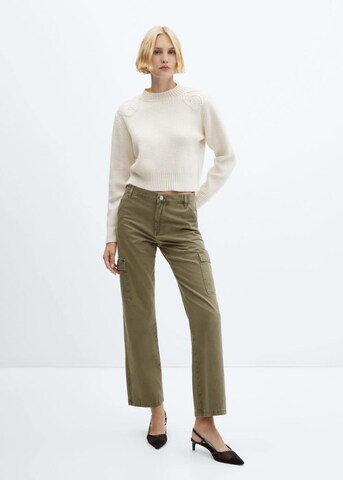 MANGO Regular Jeans 'Newcargo' in Groen