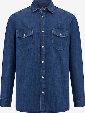 Boggi MilanoRegular Fit Košulja - plava boja: prednji dio