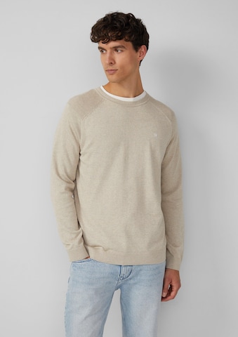 s.Oliver Strickpullover in Beige: Vorderseite