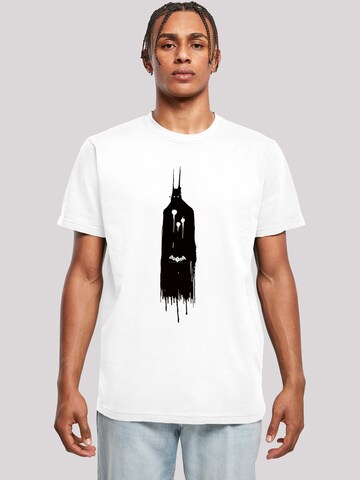 F4NT4STIC T-Shirt 'DC Comics Batman Arkham Knight Ghost' in Weiß: Vorderseite