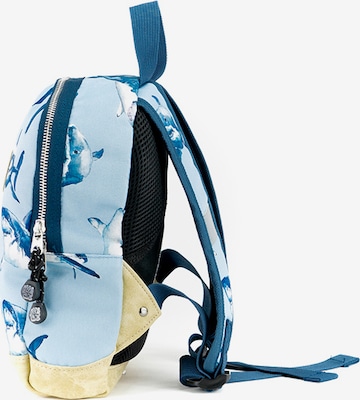 Pick & Pack Rucksack 'Shark' in Blau