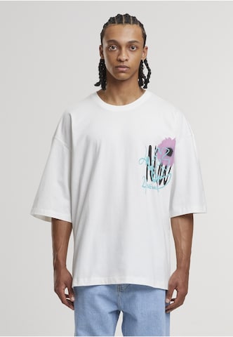 2Y Premium Shirt 'Flower Splash' in Wit