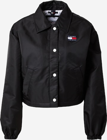 Tommy Jeans Between-season jacket in Black: front