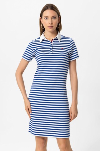 Robe 'JOANNA' DENIM CULTURE en bleu : devant