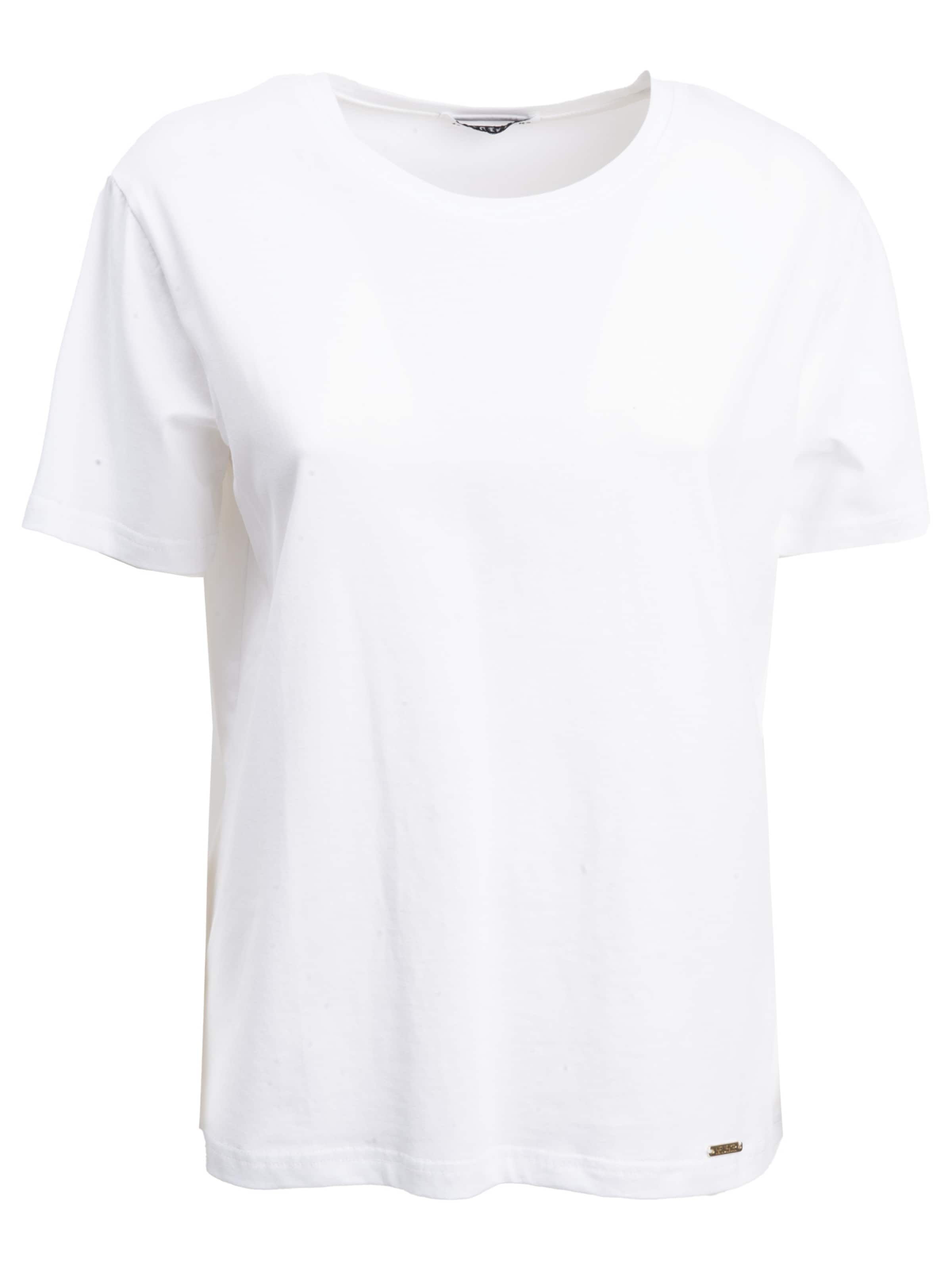 Influencer Тениска в бяло: отпред