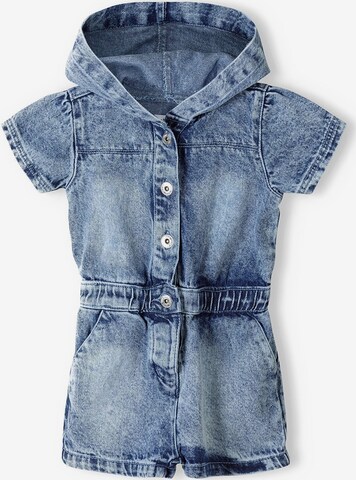 MINOTI Dungarees in Blue: front