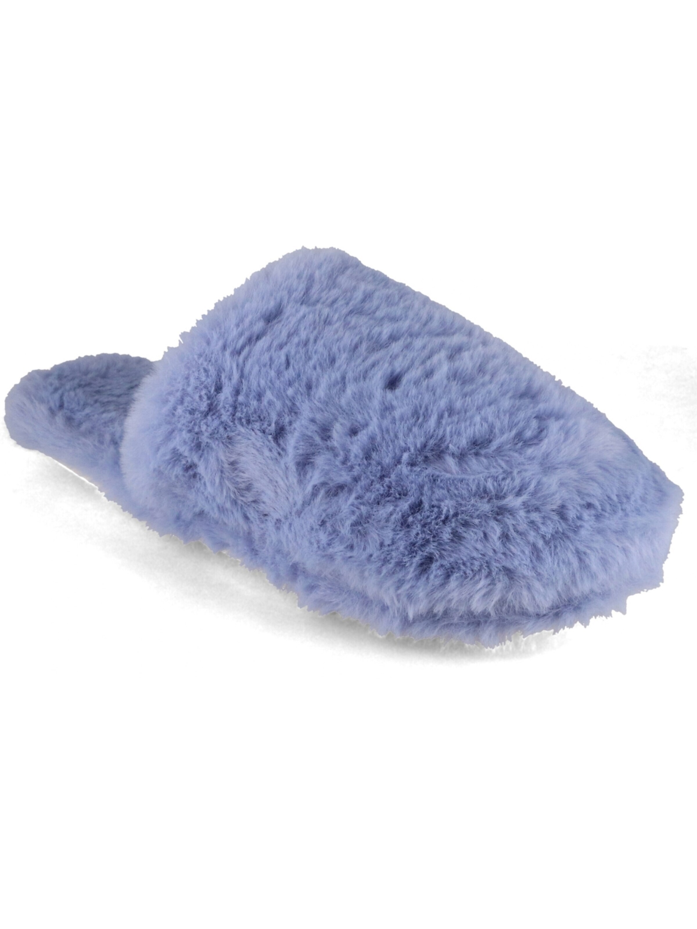 Fluffys Hausschuh 'Softina Damen Hausschuhe, ivory'‌‌‌‌‌‌‌ in Blau: Vorderseite