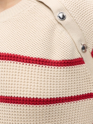 Pull-over 'C_Farbori' BOSS en beige