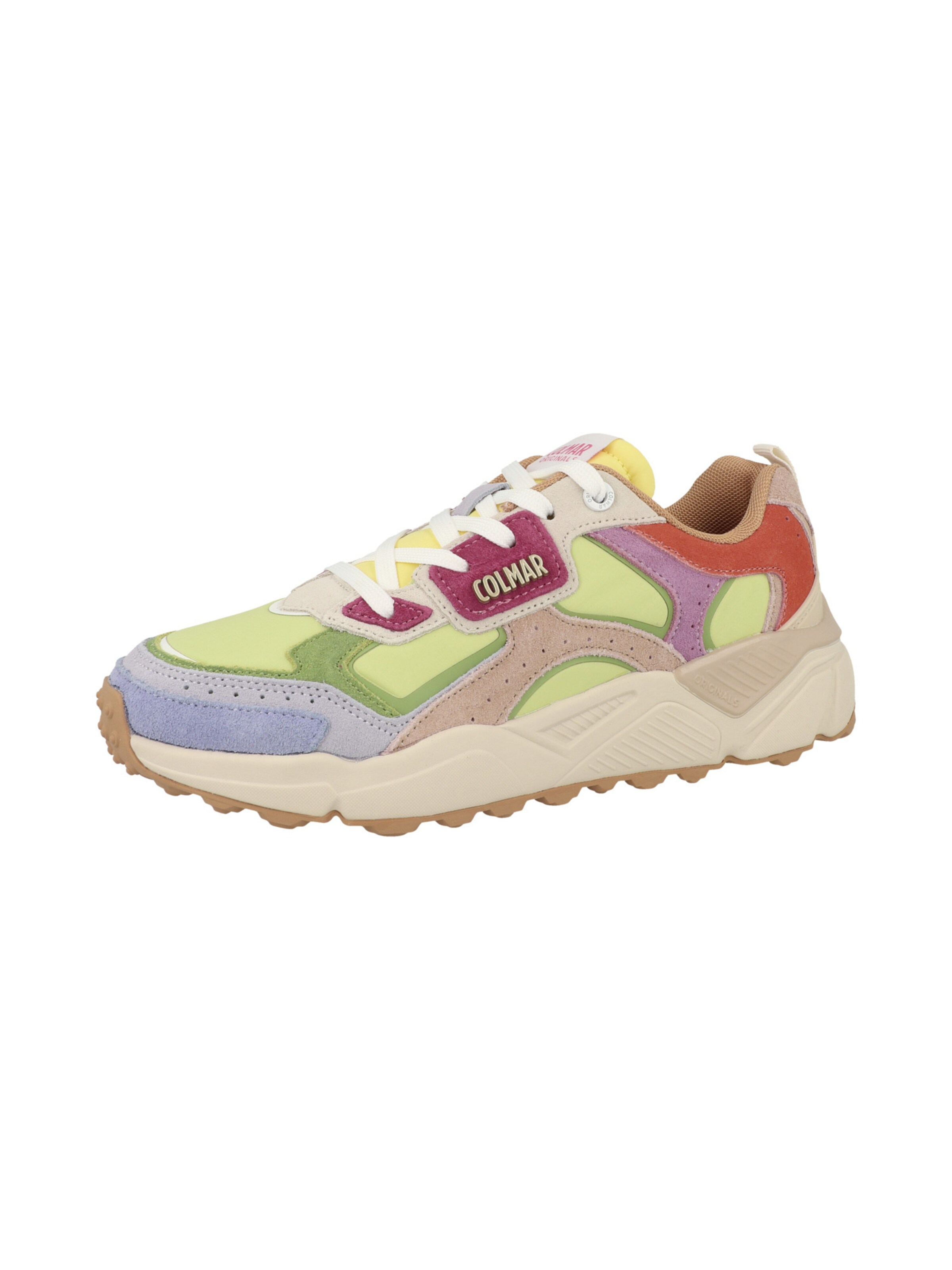 Colmar Platform trainers 'Garner Flashy' in Green: front