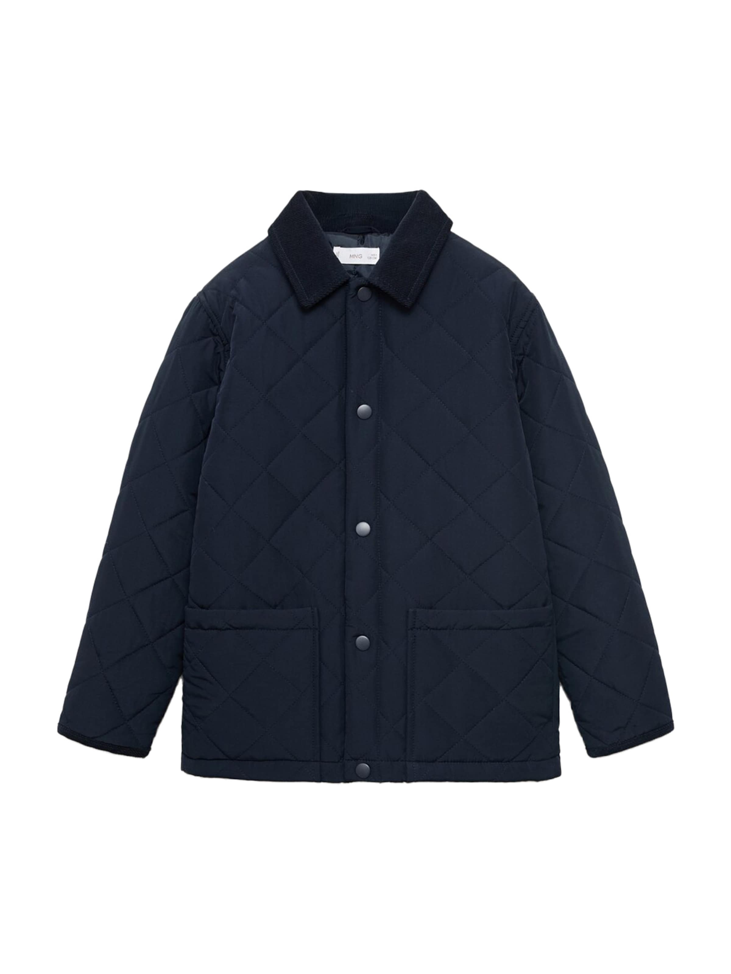 Geacă de primăvară-toamnă 'HUSKY' de la MANGO KIDS pe albastru: față