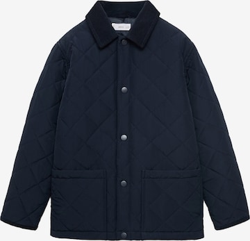 MANGO KIDS Between-Season Jacket 'HUSKY' in Blue: front