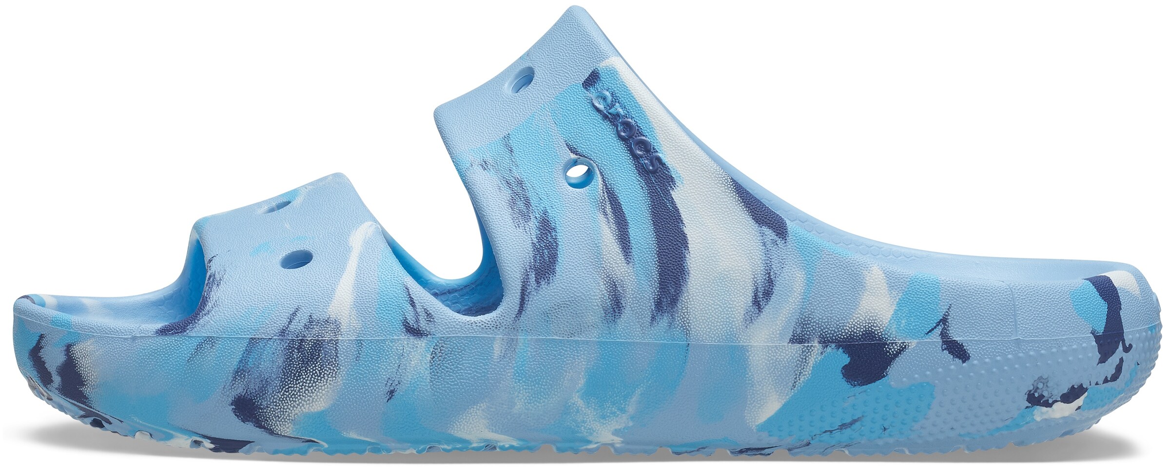 Crocs Pantolette in Blau: Vorderseite