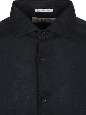 Superdry Regular Fit Hemd‌‌‌ in Blau
