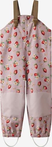 purpurinė NAME IT Siaurėjantis Funkcinės kelnės 'NMFALFA08': priekis