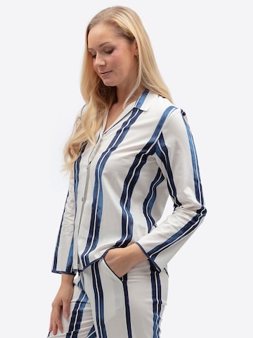 Camicia da notte 'Celestial Nights' di Cyberjammies in bianco: frontale