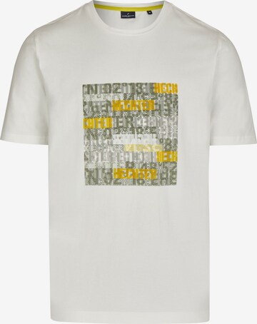 T-Shirt HECHTER PARIS en beige : devant