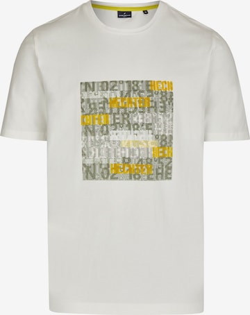 T-Shirt HECHTER PARIS en beige : devant