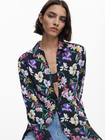 Desigual Košilové šaty – černá