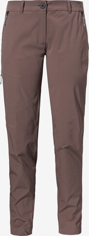 Pantalon outdoor ' Hiking CIRC Pants Style Smue WMS ' Schöffel en violet : devant