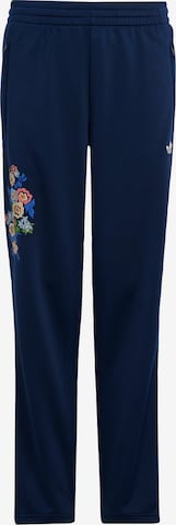 ADIDAS ORIGINALS - Pantalón 'Adidas Originals x Liberty London Firebird' en azul: frente