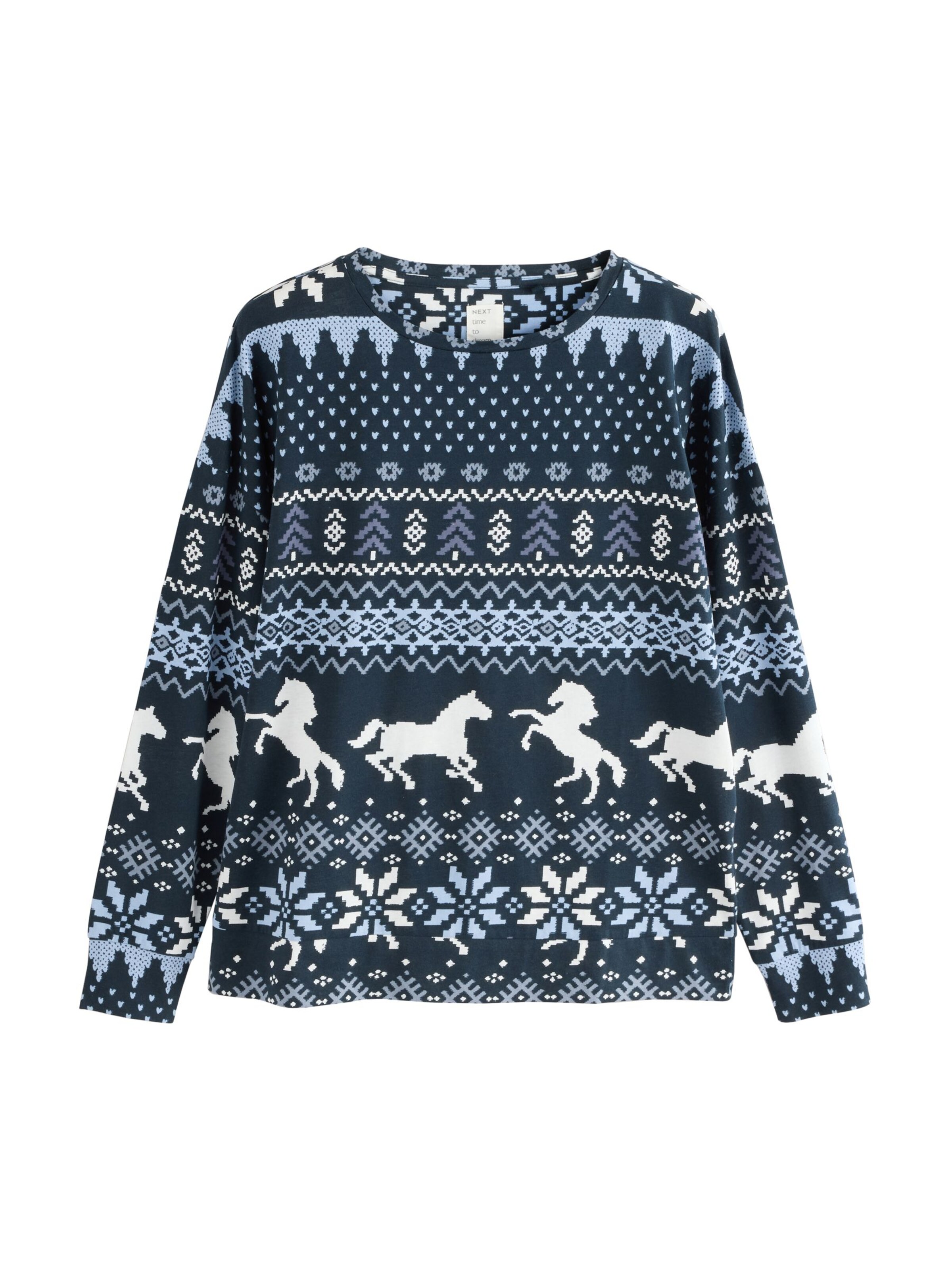 Next Пижама в синьо