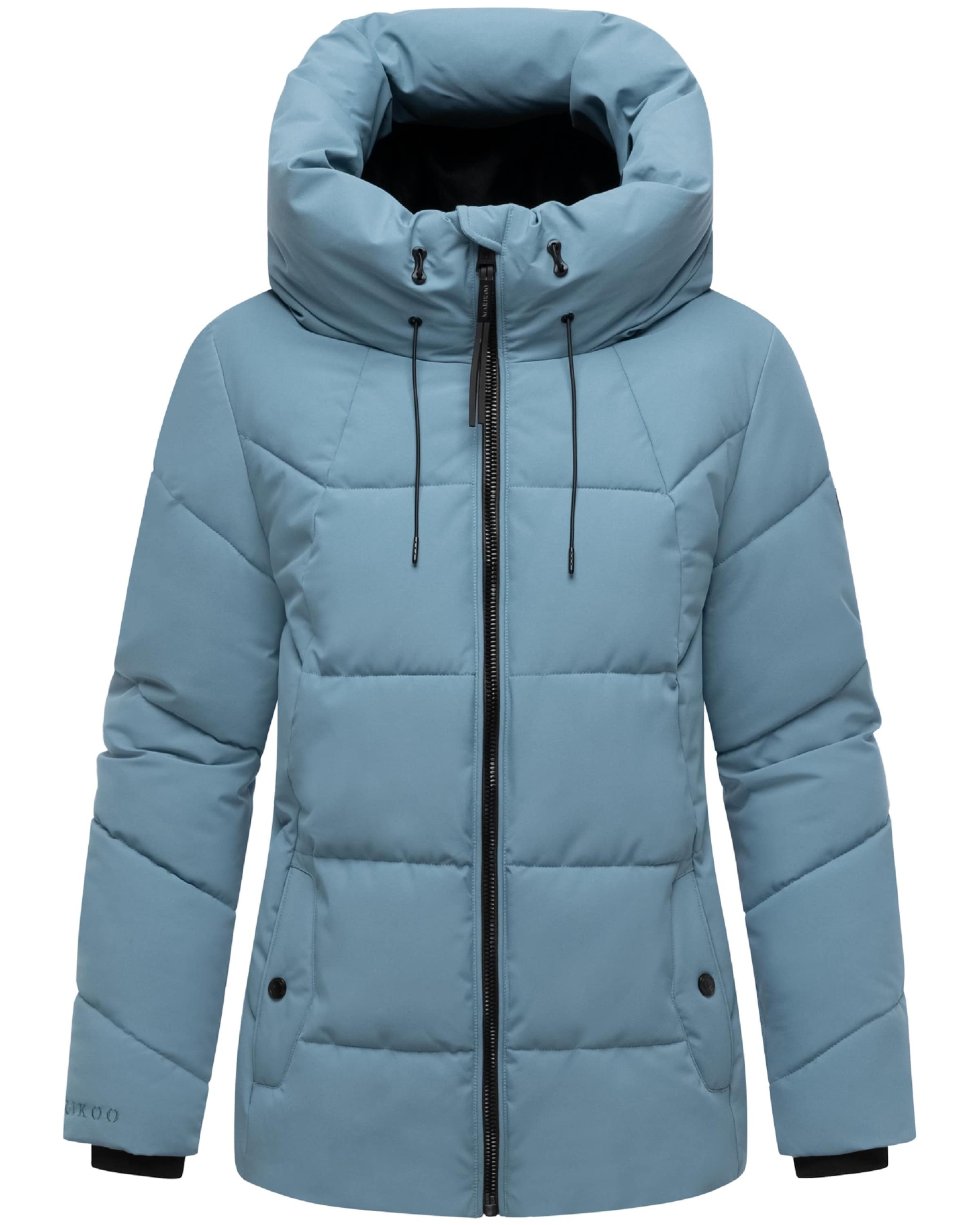 MARIKOO Χειμερινό μπουφάν 'Kuscheltatze XVI' σε μπλε: μπροστά