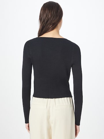 Abercrombie & Fitch Knit Cardigan in Black