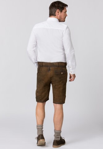 STOCKERPOINT Regular Trachtenhose 'Fred' in Braun