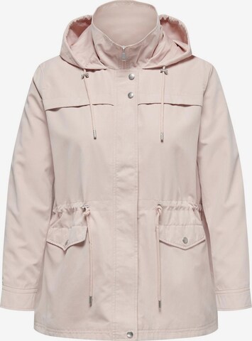 ONLY Carmakoma Between-Season Jacket in Pink: front
