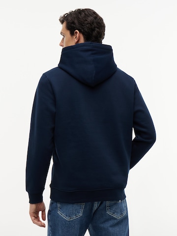 Tommy Jeans Mikina 'Essential' - Modrá