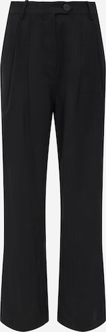Loosefit Pantalon à pince 'Edina' LeGer by Lena Gercke en noir : devant