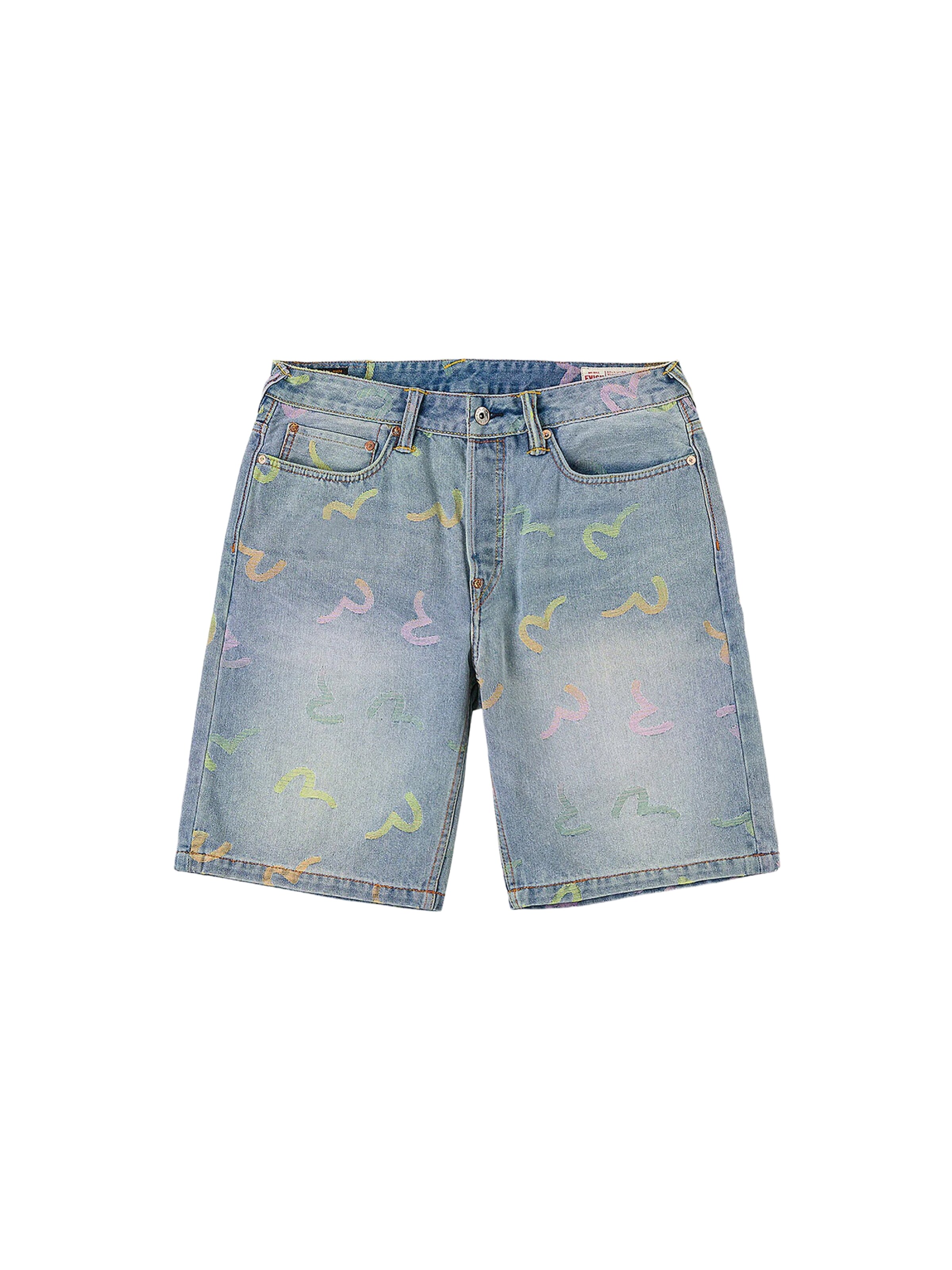 Evisu - Regular Calças de ganga em azul: frente