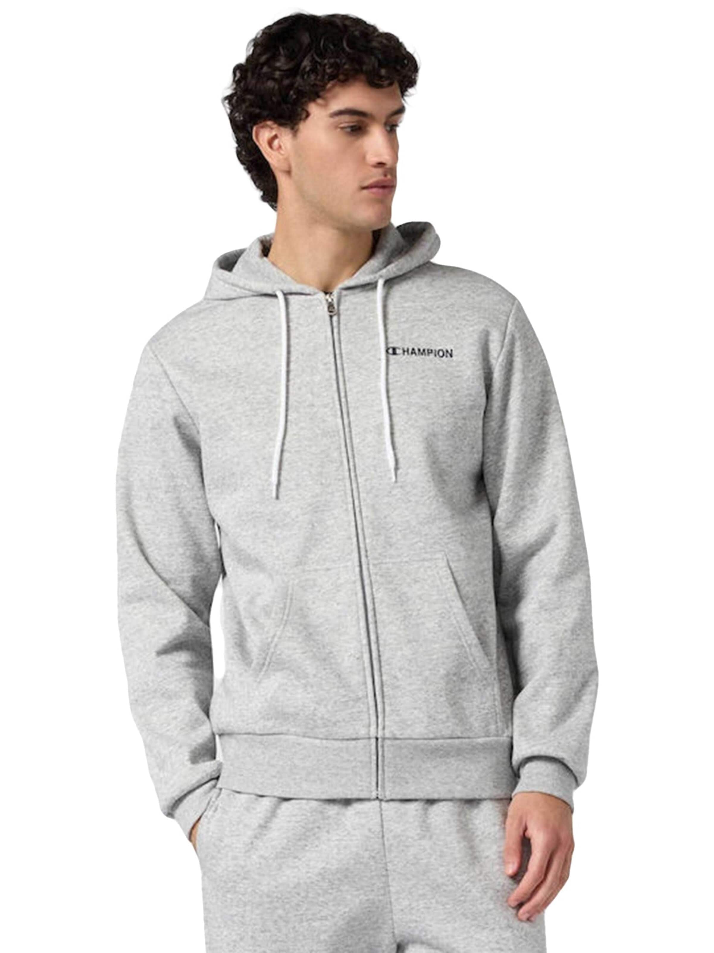 Champion Sweatjakke 'OXFORD' i M i grå, Produktvisning