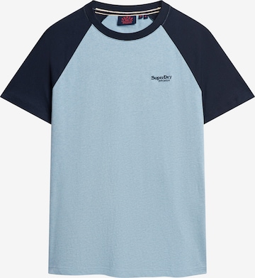 Superdry T-Shirt in Blau: predná strana