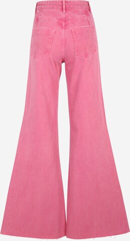 River Island Tall - Perna larga Calças de ganga 'SONIQUE' em rosa