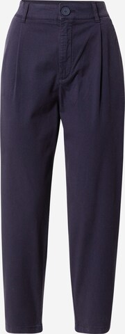 Loosefit Pantaloni con pieghe di s.Oliver in blu: frontale
