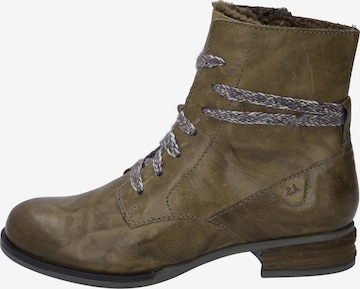 JOSEF SEIBEL Stiefelette Sanja 18 in Grün: Vorderseite