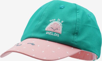 MAXIMO Beanie 'STRAWBERRY' in Turquoise / Pink, Item view
