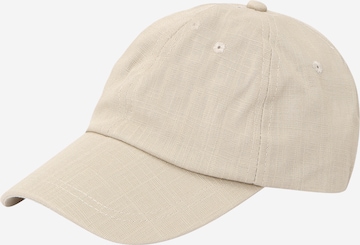 Cappello da baseball 'Simon' di ABOUT YOU x Jaime Lorente in beige: frontale