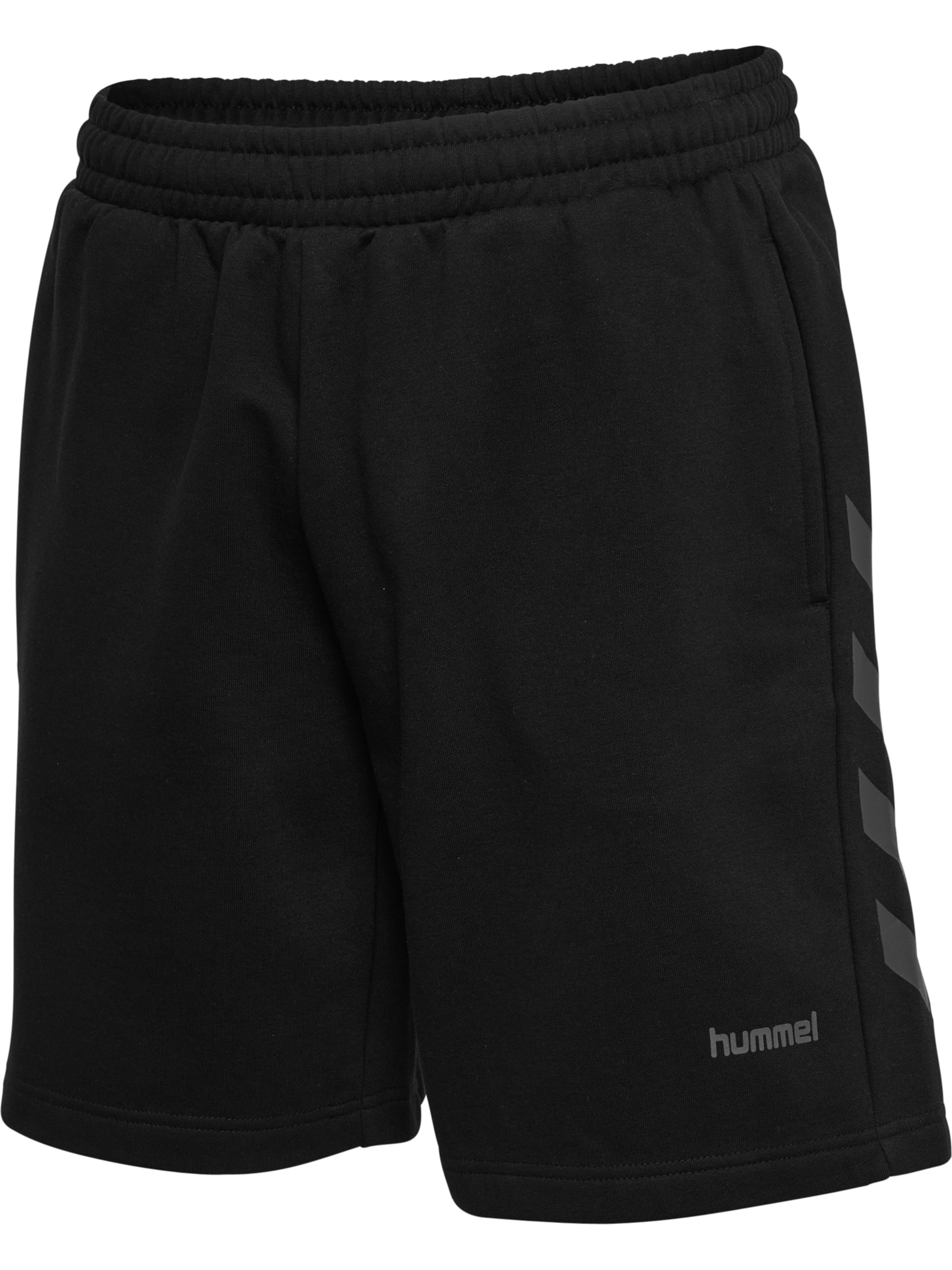 Hummel Regular Shorts in Schwarz