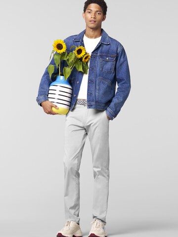 Regular Pantalon chino 'NEW YORK Art.1-8130' MEYER en gris