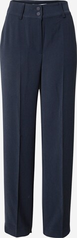 Pantaloni con piega frontale 'New Ilsa' di minus in blu: frontale