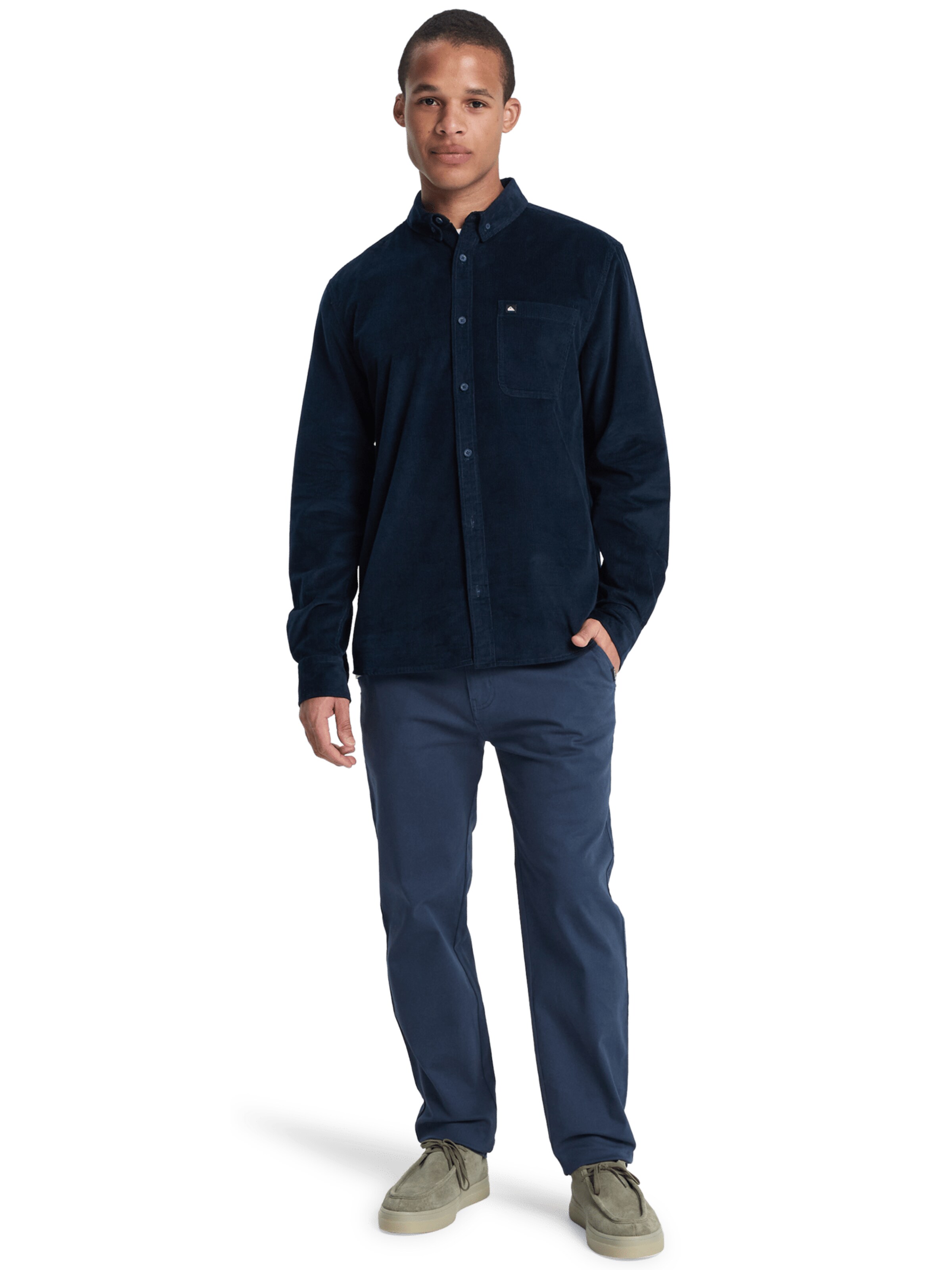 QUIKSILVER Regular Hose 'Union' in Blau