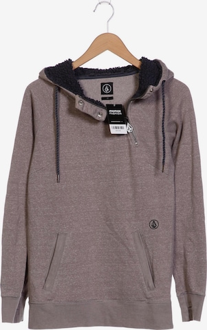 Volcom Sweatshirt & Zip-Up Hoodie in S in Grey: front