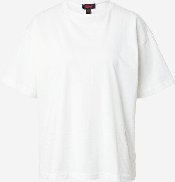 Misspap Shirt in Wit: voorkant